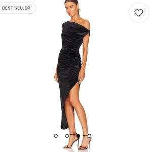 NORMA KAMALI VELVET GOWN